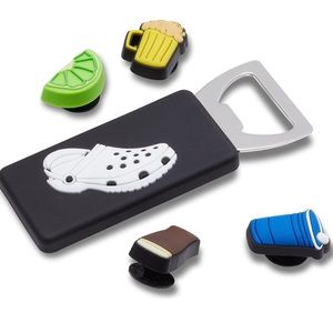 Cheers Jibbitz 5 pack - lime beer lager pong and bottle opener